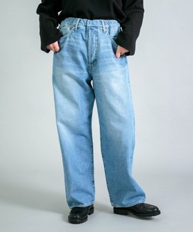 【ドミンゴ/DOMINGO】の10ozデニム 5Pイージールーズジーンズ 人気、トレンドファッション・服の通販 founy(ファニー) ファッション Fashion レディースファッション Fashion for Women くるぶし Ankle-Length ジーンズ Jeans, Denim Pants デニム Denim, Jeans Material ドローコード Drawcord, Drawstring Cord ポケット Pocket, Pocket Detail ユーズド Used, Vintage-Look リアル Real, Realistic 楽ちん Easy Fit, Comfortable ワーク Workwear, Utility Style 夏 Summer |ID:prp329100004817609