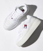 【トミーヒルフィガー/TOMMY HILFIGER】のレトロバスケットプラットフォームスニーカー 人気、トレンドファッション・服の通販 founy(ファニー) ファッション Fashion レディースファッション Fashion for Women アメリカン American Style クラシック Classic, Timeless Style ゴルフ Golf シューズ Shoes, Footwear デニム Denim, Jeans Material バスケット Basket, Basket Bag モダン Modern, Contemporary レース Lace, Lace Fabric 人気 Popular, Best Seller thumbnail ホワイトYBS|ID: prp329100004817632 ipo3291000000034997671