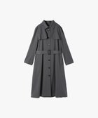 【アニエスベー ファム/agnes b. FEMME】のベーシックツイルトレンチコート 人気、トレンドファッション・服の通販 founy(ファニー) ファッション Fashion レディースファッション Fashion for Women アウター Coat / Outerwear Collection コート・ロングコート・ピーコート Long Coats, Peacoats & More トレンチコート / 春秋の定番アウター Trench Coats クラシカル Classical, Vintage-Inspired シンプル Simple, Minimal デニム Denim, Jeans Material フェミニン Feminine, Girly エレガント 上品 Elegant ビジネス 仕事 通勤 Business / Work / Commuting thumbnail グレー|ID: prp329100004817633 ipo3291000000034997676