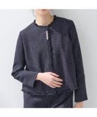 【インディヴィ/INDIVI】の【軽量/セレモニー/SETUP可能】ストレッチツイードジャケット 人気、トレンドファッション・服の通販 founy(ファニー) ファッション Fashion レディースファッション Fashion for Women アウター Coat / Outerwear Collection レディースジャケット・軽アウター Jackets ジャケット Jacket, Outerwear ストレッチ Stretch, Stretchy Fabric スマート Smart, Elegant セレモニー Ceremony ツイード Twill, Twill Weave パターン Pattern, Design Print パール Pearl, Pearl Accent ポケット Pocket, Pocket Detail 軽量 Lightweight, Ultra Light thumbnail ネイビー|ID: prp329100004817637 ipo3291000000034997743