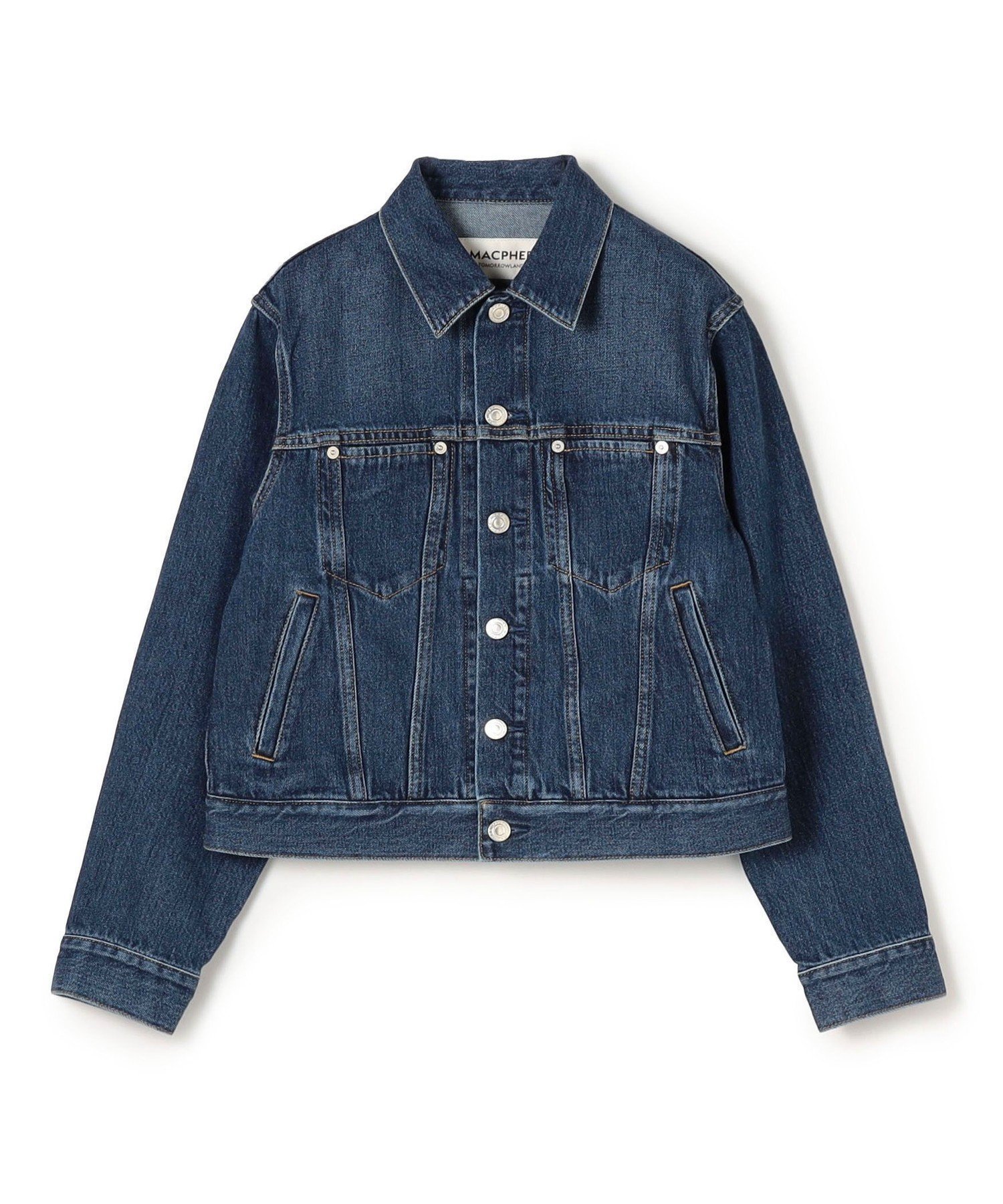 【トゥモローランド/TOMORROWLAND】のコットンデニム ジャケット 人気、トレンドファッション・服の通販 founy(ファニー) 　ファッション　Fashion　レディースファッション　Fashion for Women　アウター　Coat / Outerwear Collection　レディースジャケット・軽アウター　Jackets　デニムジャケット / カジュアルアウター　Denim Jackets　2025年　2025　2025春夏・S/S　Spring/Summer 2025 SS25　コンパクト　Compact, Small Size　コーティング　Coating, Coated Finish　ジャケット　Jacket, Outerwear　デニム　Denim, Jeans Material　ベーシック　Basic, Essential　 other-1|ID: prp329100004817643 ipo3291000000034997808