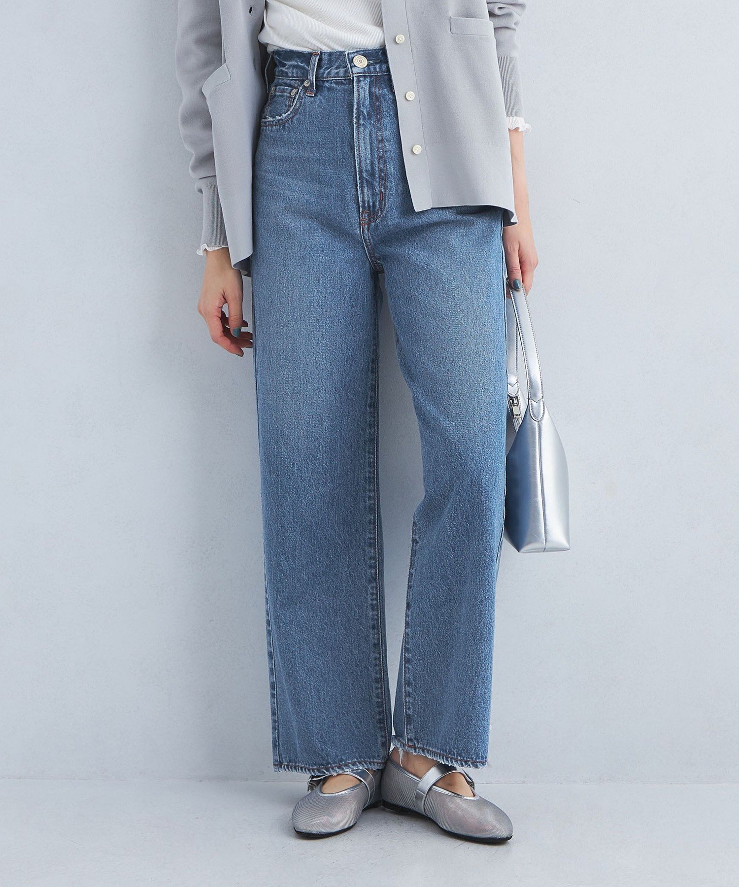 【ユナイテッドアローズ/UNITED ARROWS】のNEEDBY heritage LUNA ワイド デニム パンツ 人気、トレンドファッション・服の通販 founy(ファニー) 　ファッション　Fashion　レディースファッション　Fashion for Women　パンツ　Pants & Trousers　春　Spring　クラシック　Classic, Timeless Style　シューズ　Shoes, Footwear　デニム　Denim, Jeans Material　フィット　Fit, Slim Fit　ベーシック　Basic, Essential　別注　Limited Edition, Custom Order　メッシュ　Mesh, Net Fabric　ワイド　Wide, Wide Fit　アウトレット　Outlet / Clearance　夏　Summer　 other-1|ID: prp329100004817645 ipo3291000000034997842