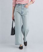 【ユナイテッドアローズ/UNITED ARROWS】のNEEDBY heritage LUNA ワイド デニム パンツ 人気、トレンドファッション・服の通販 founy(ファニー) ファッション Fashion レディースファッション Fashion for Women パンツ Pants & Trousers 春 Spring クラシック Classic, Timeless Style シューズ Shoes, Footwear デニム Denim, Jeans Material フィット Fit, Slim Fit ベーシック Basic, Essential 別注 Limited Edition, Custom Order メッシュ Mesh, Net Fabric ワイド Wide, Wide Fit アウトレット Outlet / Clearance 夏 Summer thumbnail LT.BLUE|ID: prp329100004817645 ipo3291000000034997846