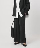 【ユナイテッドアローズ/UNITED ARROWS】のドロスト イージーパンツ 人気、トレンドファッション・服の通販 founy(ファニー) ファッション Fashion レディースファッション Fashion for Women パンツ Pants & Trousers キュプラ Cupro, Eco Fabric ジャケット Jacket, Outerwear スニーカー Sneakers, Trainers スポーティ Sporty, Casual Athletic ダブル Double, Double-Breasted ドレープ Drape, Draping Fabric リラックス Relax, Relaxed Fit エレガント 上品 Elegant thumbnail BLACK|ID: prp329100004817650 ipo3291000000034997908