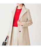 【アンタイトル/UNTITLED】の【日本製】2WAYスタンドカラーロングコート 人気、トレンドファッション・服の通販 founy(ファニー) ファッション Fashion レディースファッション Fashion for Women アウター Coat / Outerwear Collection コート・ロングコート・ピーコート Long Coats, Peacoats & More キュプラ Cupro, Eco Fabric スタンド Stand Collar, Upright Stand ストライプ Stripe, Striped Pattern スマート Smart, Elegant チェーン Chain, Chain Strap エレガント 上品 Elegant 日本製 Made In Japan thumbnail グレージュ|ID: prp329100004817652 ipo3291000000034997932