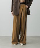 【アダム エ ロペ/ADAM ET ROPE'】の【EMOELLE】バイカラーベルトドレスパンツ 人気、トレンドファッション・服の通販 founy(ファニー) ファッション Fashion レディースファッション Fashion for Women パンツ Pants & Trousers ベルト&ウエストマーク Belts & Waist Accessories カットソー Cut and Sewn Top クロップド Cropped, Short Length サテン Satin, Glossy Fabric ドレス Dress, One-Piece フラップ Flap, Flap Pocket フロント Front, Front Design ボトム Bottoms, Lower Wear ポケット Pocket, Pocket Detail ワイド Wide, Wide Fit ワンポイント One Point, Statement Accent おすすめ Recommended / Our Picks thumbnail キャメル系(26)|ID: prp329100004817653 ipo3291000000034997939