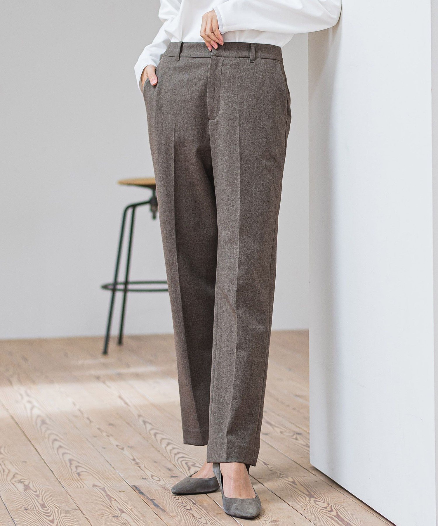 【ラ エフ/Laf…】のピクシエスタストレートパンツ≪洗濯機で洗える≫ 人気、トレンドファッション・服の通販 founy(ファニー) 　ファッション　Fashion　レディースファッション　Fashion for Women　パンツ　Pants & Trousers　洗える　Machine Washable　秋　Autumn　ストレッチ　Stretch, Stretchy Fabric　ストレート　Straight, Straight Cut　センター　Center, Center Line　ピーチ　Peach, Soft Touch　A/W・秋冬　Autumn/Winter　エレガント 上品　Elegant　2025年　2025　2025-2026秋冬・A/W　Autumn/Winter 2025–26 AW25–26　 other-1|ID: prp329100004817657 ipo3291000000034997967