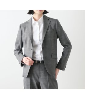 【ニューヨーカー/NEWYORKER】のウールシルクピンヘッド ノッチドラペル2釦ジャケット 人気、トレンドファッション・服の通販 founy(ファニー) ファッション Fashion レディースファッション Fashion for Women アウター Coat / Outerwear Collection レディースジャケット・軽アウター Jackets シェイプ Shape, Slim Fit シルク Silk, 100% Silk ジャケット Jacket, Outerwear ストレッチ Stretch, Stretchy Fabric セットアップ Set-Up, Coordinated Outfit パターン Pattern, Design Print ベーシック Basic, Essential ポケット Pocket, Pocket Detail 無地 Plain, Solid Color ロング Long, Long-Length A/W・秋冬 Autumn/Winter エレガント 上品 Elegant 入学式 Entrance Ceremony 卒業式 Graduation Ceremony ビジネス 仕事 通勤 Business / Work / Commuting |ID:prp329100004817660