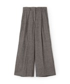 【トゥモローランド/TOMORROWLAND】のメランジカルゼ タックワイドパンツ 人気、トレンドファッション・服の通販 founy(ファニー) ファッション Fashion レディースファッション Fashion for Women パンツ Pants & Trousers おすすめ Recommended / Our Picks ジャケット Jacket, Outerwear ネップ Nepp, Slub Yarn バランス Balance, Style Balance フロント Front, Front Design A/W・秋冬 Autumn/Winter thumbnail 48 ブラウン系|ID: prp329100004817664 ipo3291000000034998031
