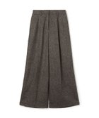 【トゥモローランド/TOMORROWLAND】のメランジカルゼ タックワイドパンツ 人気、トレンドファッション・服の通販 founy(ファニー) ファッション Fashion レディースファッション Fashion for Women パンツ Pants & Trousers おすすめ Recommended / Our Picks ジャケット Jacket, Outerwear ネップ Nepp, Slub Yarn バランス Balance, Style Balance フロント Front, Front Design A/W・秋冬 Autumn/Winter thumbnail 49 ダークブラウン|ID: prp329100004817664 ipo3291000000034998033