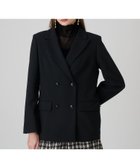 【アナイ/ANAYI】の【セットアップ対応商品】マットクロスピークドラペル ジャケット 人気、トレンドファッション・服の通販 founy(ファニー) ファッション Fashion レディースファッション Fashion for Women アウター Coat / Outerwear Collection レディースジャケット・軽アウター Jackets ジャケット Jacket, Outerwear スマート Smart, Elegant セットアップ Set-Up, Coordinated Outfit ダブル Double, Double-Breasted A/W・秋冬 Autumn/Winter 再入荷 Restock / Back in Stock thumbnail black|ID: prp329100004817684 ipo3291000000034998272