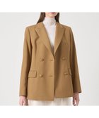 【アナイ/ANAYI】の【セットアップ対応商品】マットクロスピークドラペル ジャケット 人気、トレンドファッション・服の通販 founy(ファニー) ファッション Fashion レディースファッション Fashion for Women アウター Coat / Outerwear Collection レディースジャケット・軽アウター Jackets ジャケット Jacket, Outerwear スマート Smart, Elegant セットアップ Set-Up, Coordinated Outfit ダブル Double, Double-Breasted A/W・秋冬 Autumn/Winter 再入荷 Restock / Back in Stock thumbnail camel|ID: prp329100004817684 ipo3291000000034998274