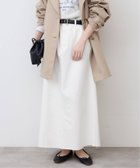 【スローブ イエナ/SLOBE IENA】のLE DENIM BOXY TUCK デニムスカート 人気、トレンドファッション・服の通販 founy(ファニー) ファッション Fashion レディースファッション Fashion for Women スカート Skirts デニムスカート・カジュアルスカート Denim Skirts 2026年 2026 インディゴ Indigo Denim カットソー Cut and Sewn Top デニム Denim, Jeans Material トレンド Trend, Trending Now リラックス Relax, Relaxed Fit ループ Loop, Loop Knit 春 Spring thumbnail ホワイト|ID: prp329100004817685 ipo3291000000034998277