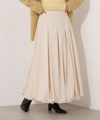 【エヌ ナチュラルビューティーベーシック/N.Natural Beauty basic】のバルーンタックスカート 人気、トレンドファッション・服の通販 founy(ファニー) ファッション Fashion レディースファッション Fashion for Women スカート Skirts シンプル Simple, Minimal タフタ Taffeta, Structured Fabric バルーン Balloon, Balloon Silhouette フィット Fit, Slim Fit thumbnail オフホワイト1|ID: prp329100004817686 ipo3291000000034998300