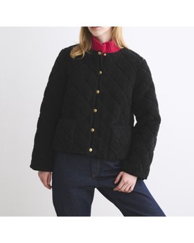 【トラディショナル ウェザーウェア/TWW / Traditional Weatherwear】のARKLEY ECO FUR 人気、トレンドファッション・服の通販 founy(ファニー) ファッション Fashion レディースファッション Fashion for Women コンパクト Compact, Small Size コーデュロイ Corduroy, Cord Fabric ショート Short, Short Length ジャケット Jacket, Outerwear デニム Denim, Jeans Material ドット Polka Dot, Dot Pattern パイピング Piping, Trim Design ムートン Shearling, Mouton リュクス Luxury, Elegant, High-End, Chic |ID:prp329100004817695