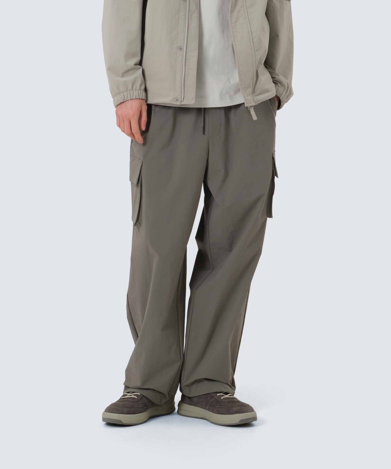 【スノーピーク/SNOW PEAK】のRoot Cargo String Pants インテリア・キッズ・メンズ・レディースファッション・服の通販 founy(ファニー) 　ファッション　Fashion　レディースファッション　Fashion for Women　パンツ　Pants & Trousers　アウトドア　Outdoor Clothing　コレクション　Collection, Seasonal Line　ストリング　String, Drawstring　スマート　Smart, Elegant　フィット　Fit, Slim Fit　ワイド　Wide, Wide Fit　ワッシャー　Washer, Crinkled Finish　A/W・秋冬　Autumn/Winter　冬　Winter / This Winter　2025年　2025　2025-2026秋冬・A/W　Autumn/Winter 2025–26 AW25–26　DARK KHAKI|ID: prp329100004817697 ipo3291000000034998506