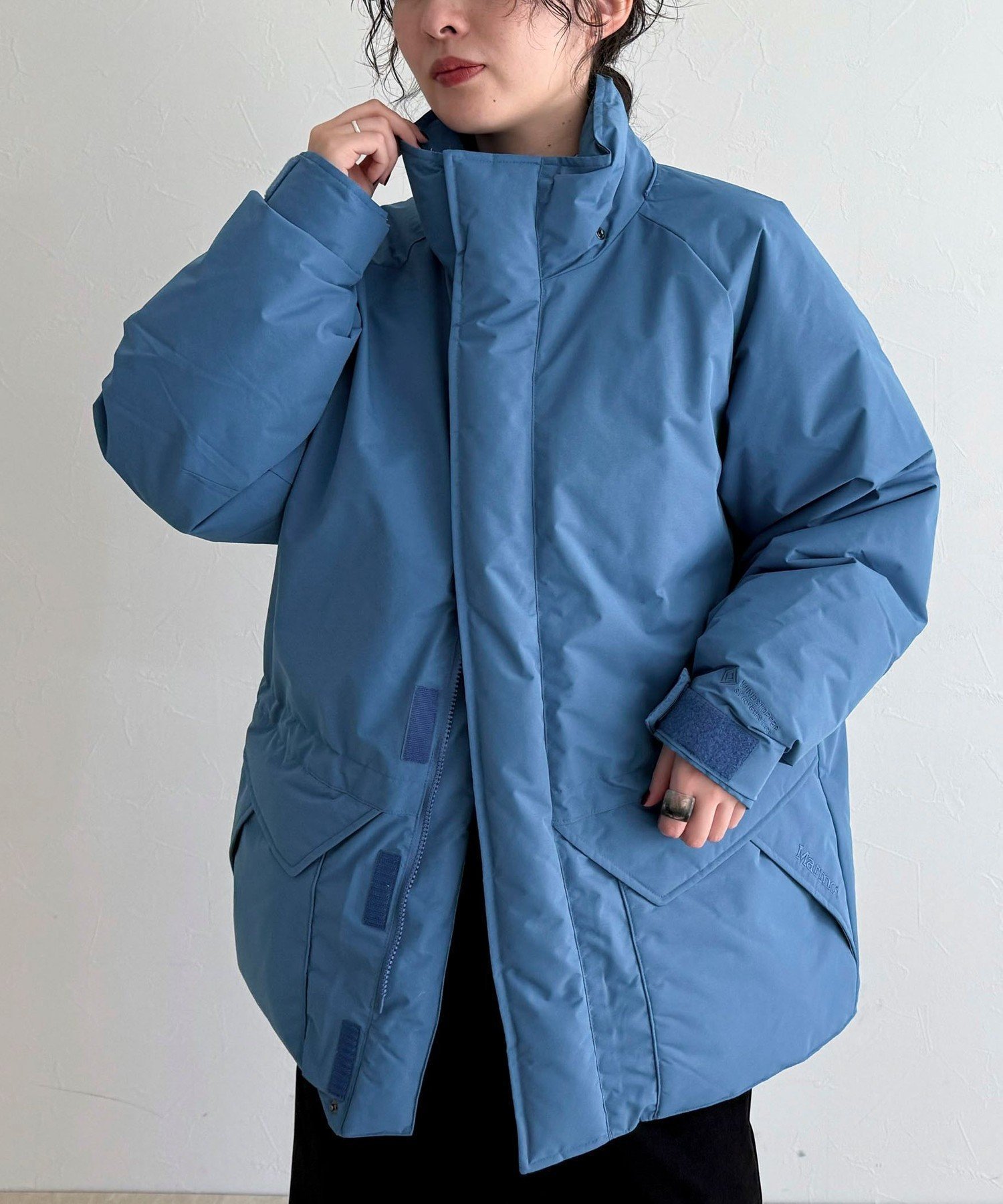 【フレディ&グロスター/FREDY&GLOSTER】の【Marmot/マーモット】UNISEX Mammoth Dowm Parka インテリア・キッズ・メンズ・レディースファッション・服の通販 founy(ファニー) 　ファッション　Fashion　レディースファッション　Fashion for Women　アウトドア　Outdoor Clothing　カリフォルニア　California, Cali Style　軽量　Lightweight, Ultra Light　ダウン　Down, Puffer　ドローコード　Drawcord, Drawstring Cord　パーカー　Hoodie, Parka　ポケット　Pocket, Pocket Detail　ユニセックス　Unisex, Genderless　おすすめ　Recommended / Our Picks　2025年　2025　2025-2026秋冬・A/W　Autumn/Winter 2025–26 AW25–26　ブルー|ID: prp329100004817698 ipo3291000000034998516