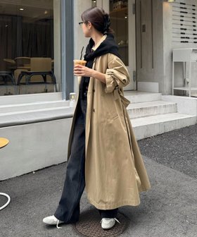 【フレディ&グロスター/FREDY&GLOSTER】の【発売のたびに即完売する大人気アイテム】袖ボリュームトレンチコート 人気、トレンドファッション・服の通販 founy(ファニー) ファッション Fashion レディースファッション Fashion for Women アウター Coat / Outerwear Collection コート・ロングコート・ピーコート Long Coats, Peacoats & More トレンチコート / 春秋の定番アウター Trench Coats インナー Innerwear 今季 This Season, Current Season スリーブ Sleeve, Long Sleeve / Short Sleeve トレンチ Trench, Trench Coat トレンド Trend, Trending Now 定番 Standard, Basic Item ロング Long, Long-Length おすすめ Recommended / Our Picks 2026年 2026 |ID:prp329100004817726