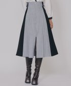 【レディアゼル/REDYAZEL】のフロントジップバイカラーミディスカート 人気、トレンドファッション・服の通販 founy(ファニー) ファッション Fashion レディースファッション Fashion for Women スカート Skirts シンプル Simple, Minimal トレンド Trend, Trending Now バランス Balance, Style Balance フロント Front, Front Design エレガント 上品 Elegant 切替 Switching, Contrast Panel thumbnail グレンチェック|ID: prp329100004817751 ipo3291000000034999211