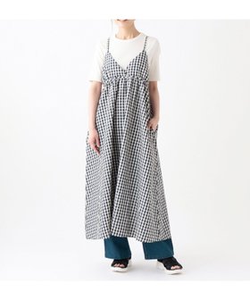 【アフタヌーンティー リビング/Afternoon Tea LIVING】のブロックチェックキャミワンピース 人気、トレンドファッション・服の通販 founy(ファニー) ファッション Fashion レディースファッション Fashion for Women ワンピース Dresses キャミソールワンピース Camisole Dresses キャミソール Camisole, Spaghetti Strap Top サッカー Seersucker, Summer Fabric シンプル Simple, Minimal チェック Check, Plaid, Tartan ブロック Block, Solid Block Pattern ポケット Pocket, Pocket Detail |ID:prp329100004817777