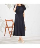 【アー ヴェー ヴェー/a.v.v】の【UVカット/速乾/イージーケア】ウエストベルトフレアワンピース ネイビー|ID: prp329100004817783 ipo3291000000034999610