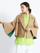 【ヴァン/Vin】のフレアスリーブショートアウター 人気、トレンドファッション・服の通販 founy(ファニー) ファッション Fashion レディースファッション Fashion for Women アウター Coat / Outerwear Collection インナー Innerwear ショート Short, Short Length スリット Slit, Slit Detail スリーブ Sleeve, Long Sleeve / Short Sleeve バランス Balance, Style Balance フレア Flare, Flared ボンディング Bonding, Bonded Fabric ワイド Wide, Wide Fit thumbnail サンドベージュ|ID: prp329100004817795 ipo3291000000034999826