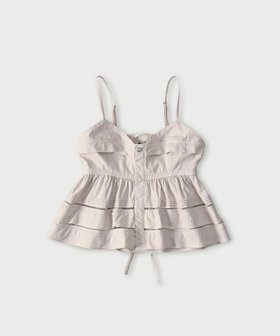 【フォーティファイブ アール/45R】の薄バックサテンのティアードフリルキャミ 人気、トレンドファッション・服の通販 founy(ファニー) ファッション Fashion レディースファッション Fashion for Women トップス・カットソー Cut & Sew Tops キャミソール&ノースリーブ Camisoles & Sleeveless Tops バッグ Bags エレガント 上品 Elegant キャミソール Camisole, Spaghetti Strap Top サテン Satin, Glossy Fabric フリル Frill, Ruffle レース Lace, Lace Fabric |ID:prp329100004817807