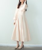 【セゾンドパピヨン/SAISON DE PAPILLON】のタックデザインミモレ丈カットソーワンピース 人気、トレンドファッション・服の通販 founy(ファニー) ファッション Fashion レディースファッション Fashion for Women ワンピース Dresses カットソー Cut and Sewn Top ショート Short, Short Length ストレッチ Stretch, Stretchy Fabric ポケット Pocket, Pocket Detail エレガント 上品 Elegant thumbnail ベージュ|ID: prp329100004817812 ipo3291000000035000092