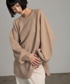【ローリーズファーム/LOWRYS FARM】のシャツテイルニットプルオーバー 人気、トレンドファッション・服の通販 founy(ファニー) ファッション Fashion レディースファッション Fashion for Women トップス・カットソー Cut & Sew Tops ニット Knit Tops & Sweaters シャツ・ブラウス・オフィスカジュアル Elegant Blouses & Button-Ups カジュアルプルオーバー・ニットトップス Pullovers & Knit Tops / Casual Pullovers スラックス Slacks, Dress Pants デニム Denim, Jeans Material ワイド Wide, Wide Fit エレガント 上品 Elegant thumbnail ベージュ|ID: prp329100004817820 ipo3291000000035000262