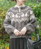 【アイテムズアーバンリサーチ/ITEMS URBAN RESEARCH】のノルディックボリュームスリーブカーディガン 人気、トレンドファッション・服の通販 founy(ファニー) ファッション Fashion レディースファッション Fashion for Women トップス・カットソー Cut & Sew Tops カーディガン・羽織り Layered Style Cardigans ボリューム袖・フリルスリーブブラウス Voluminous & Ruffle Sleeves / Puffy Sleeve Tops 2025年 2025 2025-2026秋冬・A/W Autumn/Winter 2025–26 AW25–26 冬 Winter / This Winter インナー Innerwear カーディガン Cardigan, Knitwear クラシック Classic, Timeless Style トレンド Trend, Trending Now A/W・秋冬 Autumn/Winter thumbnail グレー|ID: prp329100004817823 ipo3291000000035000378