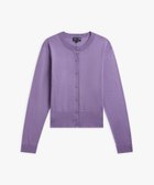 【アニエスベー ファム/agnes b. FEMME】のコットン 長袖 カーディガン Lover 人気、トレンドファッション・服の通販 founy(ファニー) ファッション Fashion レディースファッション Fashion for Women トップス・カットソー Cut & Sew Tops カーディガン・羽織り Layered Style Cardigans カーディガン Cardigan, Knitwear シンプル Simple, Minimal ベーシック Basic, Essential エレガント 上品 Elegant 長袖 Long Sleeve, Full Sleeve thumbnail パープル|ID: prp329100004817825 ipo3291000000035000418