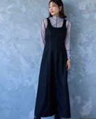 【イーブス/YEVS】の配色ライン切替ワンピース ブラック|ID: prp329100004817829 ipo3291000000035000440