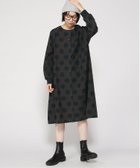 【クラウドナイン/cloudnine】のcloudnine/ワンピース 人気、トレンドファッション・服の通販 founy(ファニー) ファッション Fashion レディースファッション Fashion for Women ワンピース Dresses ドット Polka Dot, Dot Pattern プリント Print, Printed Pattern ミドル Middle Length, Mid Height thumbnail ダークブラウン|ID: prp329100004817832 ipo3291000000035000495