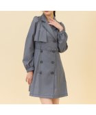 【レディアゼル/REDYAZEL】のダブルボタンジャケットミニワンピース 人気、トレンドファッション・服の通販 founy(ファニー) ファッション Fashion レディースファッション Fashion for Women アウター Coat / Outerwear Collection レディースジャケット・軽アウター Jackets おすすめ Recommended / Our Picks インナー Innerwear ガーリー Girly, Feminine Style トレンチ Trench, Trench Coat ハイネック High Neck, Mock Neck リブニット Rib Knit, Ribbed Knit ロング Long, Long-Length thumbnail グレー|ID: prp329100004817834 ipo3291000000035000545