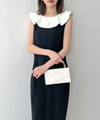 【フューティアランド/futier land】のBIGカラーノースリーブロングワンピース 人気、トレンドファッション・服の通販 founy(ファニー) ファッション Fashion レディースファッション Fashion for Women ワンピース Dresses おすすめ Recommended / Our Picks オケージョン Occasion Wear クラシカル Classical, Vintage-Inspired シューズ Shoes, Footwear フェミニン Feminine, Girly フラット Flat, Flat Shoes フリル Frill, Ruffle エレガント 上品 Elegant thumbnail ブラック×ホワイト|ID: prp329100004817838 ipo3291000000035000677