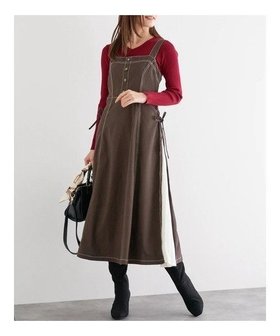 【ルディックパーク/LUDIC PARK】のサイドプリーツジャンパースカート 人気、トレンドファッション・服の通販 founy(ファニー) ファッション Fashion レディースファッション Fashion for Women スカート Skirts インナー Innerwear シフォン Chiffon, Lightweight Fabric ツイル Twist, Twisted Detail パール Pearl, Pearl Accent プリーツ Pleats, Pleated ポケット Pocket, Pocket Detail リボン Ribbon, Bow レース Lace, Lace Fabric 定番 Standard, Basic Item |ID:prp329100004817841