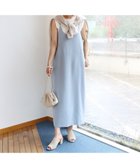 【アンドミー/andme】のきれいめ ツイル Vネック キャミワンピース 人気、トレンドファッション・服の通販 founy(ファニー) ファッション Fashion レディースファッション Fashion for Women ワンピース Dresses キャミソールワンピース Camisole Dresses インナー Innerwear キャミワンピース Cami Dress, Slip Dress スリット Slit, Slit Detail ツイル Twist, Twisted Detail 人気 Popular, Best Seller バランス Balance, Style Balance フェミニン Feminine, Girly ポケット Pocket, Pocket Detail ラップ Wrap, Wrap Design 楽ちん Easy Fit, Comfortable おすすめ Recommended / Our Picks thumbnail ブルー|ID: prp329100004817845 ipo3291000000035000803