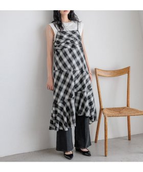 【ローリーズファーム/LOWRYS FARM】のイレヘムキリカエキャミワンピース 人気、トレンドファッション・服の通販 founy(ファニー) ファッション Fashion レディースファッション Fashion for Women ワンピース Dresses キャミソールワンピース Camisole Dresses おすすめ Recommended / Our Picks インナー Innerwear キャミワンピース Cami Dress, Slip Dress ジャケット Jacket, Outerwear チェック Check, Plaid, Tartan トレンド Trend, Trending Now ドレープ Drape, Draping Fabric バイアス Bias, Diagonal Cut フレア Flare, Flared ランダム Random, Irregular エレガント 上品 Elegant |ID:prp329100004817858