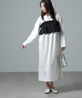 【ナノ ユニバース/nano universe】 ビスチェレイヤード風カットワンピース人気、トレンドファッション・服の通販 founy(ファニー) ファッション Fashion レディースファッション Fashion for Women ワンピース Dresses ウォッシャブル Machine Washable カットソー Cut and Sewn Top シンプル Simple, Minimal ジャケット Jacket, Outerwear スタイリッシュ Stylish, Fashionable スニーカー Sneakers, Trainers スリット Slit, Slit Detail トレンド Trend, Trending Now ビスチェ Bustier, Corset Top フリル Frill, Ruffle ベーシック Basic, Essential A/W・秋冬 Autumn/Winter エレガント 上品 Elegant 2025年 2025 2025春夏・S/S Spring/Summer 2025 SS25 |ID:prp329100004817861