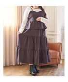【ジェイ アンド シュプール/Re J&SUPURE】の【Kannaコラボ】ビスチェ×スカートセットアップ 人気、トレンドファッション・服の通販 founy(ファニー) ファッション Fashion レディースファッション Fashion for Women セットアップ Matching Sets スカート・ミニ/ミディ/マキシ Skirts / Mini, Midi & Maxi Skirts インナー Innerwear 秋 Autumn コラボ Collaboration, Collab セットアップ Set-Up, Coordinated Outfit ティアード Tiered, Tiered Style ビスチェ Bustier, Corset Top thumbnail 茶|ID: prp329100004817862 ipo3291000000035001059