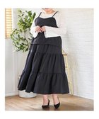 【ジェイ アンド シュプール/Re J&SUPURE】の【Kannaコラボ】ビスチェ×スカートセットアップ 人気、トレンドファッション・服の通販 founy(ファニー) ファッション Fashion レディースファッション Fashion for Women セットアップ Matching Sets スカート・ミニ/ミディ/マキシ Skirts / Mini, Midi & Maxi Skirts インナー Innerwear 秋 Autumn コラボ Collaboration, Collab セットアップ Set-Up, Coordinated Outfit ティアード Tiered, Tiered Style ビスチェ Bustier, Corset Top thumbnail 黒|ID: prp329100004817862 ipo3291000000035001061