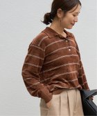 【ジャーナルスタンダード/JOURNAL STANDARD】の《追加2》ベロアニットロングスリーブポロシャツ 人気、トレンドファッション・服の通販 founy(ファニー) ファッション Fashion レディースファッション Fashion for Women トップス・カットソー Cut & Sew Tops ニット Knit Tops & Sweaters シャツ・ブラウス・オフィスカジュアル Elegant Blouses & Button-Ups ポロシャツ・きれいめカジュアル Smart-Casual Polo Tops ベロアトップス Velour Tops / Velvet-Look Items ジャケット Jacket, Outerwear スマート Smart, Elegant ブルゾン Blouson, Bomber Jacket ベロア Velour, Soft Velvet ボーダー Border, Stripe 秋 Autumn A/W・秋冬 Autumn/Winter 長袖 Long Sleeve, Full Sleeve thumbnail ブラウン|ID: prp329100004817870 ipo3291000000035001167