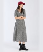 【アニエスベー ファム/agnes b. FEMME】のフラワープリント 半袖 ワンピース 人気、トレンドファッション・服の通販 founy(ファニー) ファッション Fashion レディースファッション Fashion for Women ワンピース Dresses クラシック Classic, Timeless Style パイピング Piping, Trim Design フラワー Flower, Floral フレア Flare, Flared プリント Print, Printed Pattern ロング Long, Long-Length 半袖 Short Sleeve, Half Sleeve thumbnail ブラック|ID: prp329100004817875 ipo3291000000035001228