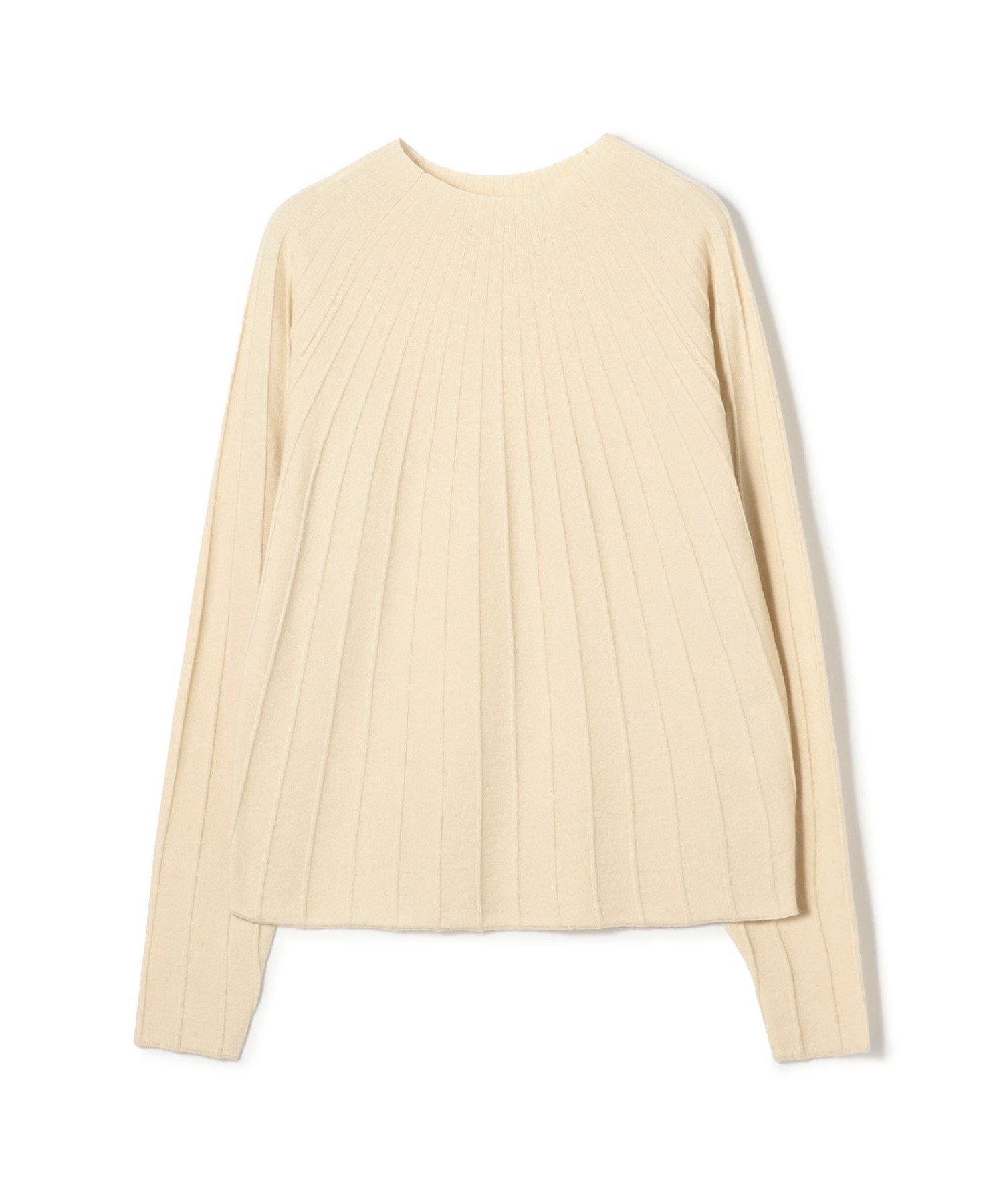 【トゥモローランド/TOMORROWLAND】のストレッチカシミヤ ソフトビルドネックプルオーバー インテリア・キッズ・メンズ・レディースファッション・服の通販 founy(ファニー) 　ファッション　Fashion　レディースファッション　Fashion for Women　トップス・カットソー　Cut & Sew Tops　カジュアルプルオーバー・ニットトップス　Pullovers & Knit Tops / Casual Pullovers　ジャケット　Jacket, Outerwear　ストレッチ　Stretch, Stretchy Fabric　モダン　Modern, Contemporary　おすすめ　Recommended / Our Picks　43 ベージュ|ID: prp329100004817877 ipo3291000000035001235