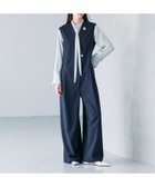 【ノーク/N.O.R.C】のウォッシャブルオールインワン【CLEAN MOTION】 人気、トレンドファッション・服の通販 founy(ファニー) ファッション Fashion レディースファッション Fashion for Women ワンピース Dresses オールインワン・ワンピース Dresses and Jumpsuits 吸水 Absorbent, Quick-Dry ストレッチ Stretch, Stretchy Fabric メランジ Melange, Mixed Yarn ラップ Wrap, Wrap Design ロング Long, Long-Length 夏 Summer thumbnail ネイビー|ID: prp329100004817878 ipo3291000000035001237