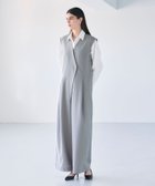 【ノーク/N.O.R.C】のウォッシャブルオールインワン【CLEAN MOTION】 人気、トレンドファッション・服の通販 founy(ファニー) ファッション Fashion レディースファッション Fashion for Women ワンピース Dresses オールインワン・ワンピース Dresses and Jumpsuits 吸水 Absorbent, Quick-Dry ストレッチ Stretch, Stretchy Fabric メランジ Melange, Mixed Yarn ラップ Wrap, Wrap Design ロング Long, Long-Length 夏 Summer thumbnail グレージュ|ID: prp329100004817878 ipo3291000000035001238