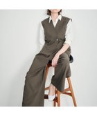 【ノーク/N.O.R.C】のウォッシャブルオールインワン【CLEAN MOTION】 人気、トレンドファッション・服の通販 founy(ファニー) ファッション Fashion レディースファッション Fashion for Women ワンピース Dresses オールインワン・ワンピース Dresses and Jumpsuits 吸水 Absorbent, Quick-Dry ストレッチ Stretch, Stretchy Fabric メランジ Melange, Mixed Yarn ラップ Wrap, Wrap Design ロング Long, Long-Length 夏 Summer thumbnail ブラウン|ID: prp329100004817878 ipo3291000000035001244