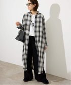 【スローブ イエナ/SLOBE IENA】の《2枚セット》チャックシャツワンピース・ニットベストセット ブラック|ID: prp329100004817886 ipo3291000000035001296