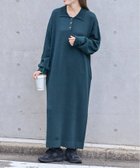 【アウトドアプロダクツ ユージュアルシングス/OUTDOOR PRODUCTS Usual Things】のプレッピーポロニットワンピース 人気、トレンドファッション・服の通販 founy(ファニー) ファッション Fashion レディースファッション Fashion for Women ワンピース Dresses ニットワンピース Knit Dresses ソックス Socks, Hosiery デニム Denim, Jeans Material ポケット Pocket, Pocket Detail ミックス Mix, Mixed Style ミドル Middle Length, Mid Height ロング Long, Long-Length エレガント 上品 Elegant thumbnail グリーン|ID: prp329100004817889 ipo3291000000035001318