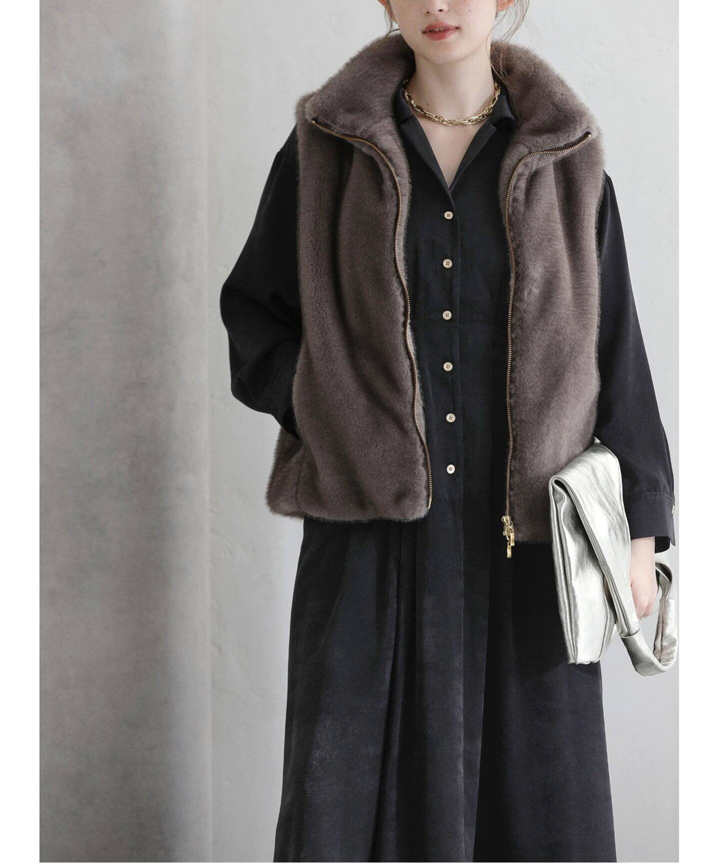 【ラ トータリテ/La TOTALITE】の【洗える】ピーチサテンシャツワンピース 人気、トレンドファッション・服の通販 founy(ファニー) 　ファッション　Fashion　レディースファッション　Fashion for Women　ワンピース　Dresses　シャツワンピース / 1枚で着映えコーデ　Shirt Dresses　2025年　2025　2025-2026秋冬・A/W　Autumn/Winter 2025–26 AW25–26　サテン　Satin, Glossy Fabric　トレンド　Trend, Trending Now　バランス　Balance, Style Balance　ピーチ　Peach, Soft Touch　リボン　Ribbon, Bow　エレガント 上品　Elegant　洗える　Machine Washable　A/W・秋冬　Autumn/Winter　 other-1|ID: prp329100004817892 ipo3291000000035001334